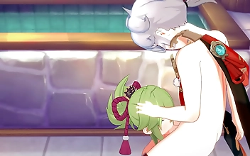 扒开 Passionate Beauty Delivers Hot Oral Pleasure, Leads into