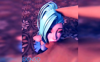 与 Hot Japanese Angel Delivers Deep Blowjob For Unmatched
