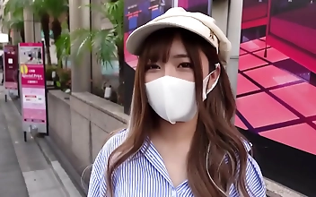 和 一级淫片 Sensual Asian with Curly Hair Thrills in Toy