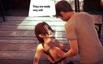 不卡 Eri Yukawa's Gloved Hands Stroke Big Cock with