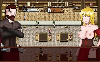 激情 Sexy Cosplayer Battles Temptation in Hot Seductive Encounter