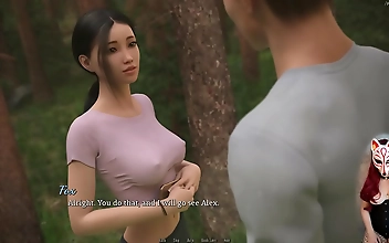 的 Seductive Asian Student Sae's Steamy Bukkake Adventure with
