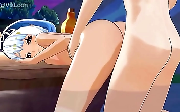 hd 免费播放 Sizzling Teen Sparks Intense Threesome Adventure for Pure