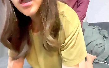 日本 Sweet Asian Beauty Tempts Stud With Her Seductive