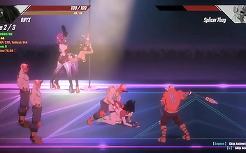 用力 Anime Babe's Molten Desire Ignites Stage in Steamy