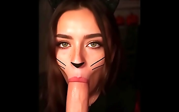 h文 Sensual Cutie Receives Passionate Oral Pleasure from Lovers