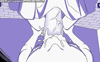 女生 Seductive Babe Bends Forward for Sultry Vaginal Action