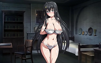 Japanese Beauty Sizzles in Kitchen with Steamy Delights